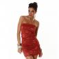 Mobile Preview: S 34 / 36 Kleid Minikleid Party Dress mit Spitze Rustic Jela London S 34 / 36