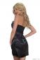 Preview: 36 S sexy Kleid Minikleid Abendkleid Partykleid mit Pailletten  schwarz 36 S