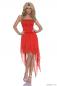 Mobile Preview: sexy Kleid Minikleid Chiffon-Minikleid Sommerkleid rot 34 36 38