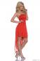 Mobile Preview: sexy Kleid Minikleid Chiffon-Minikleid Sommerkleid rot 34 36 38