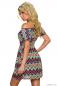 Mobile Preview: Kleid Sommerkleid Strandkleid Minikleid Party Sun Dress Longshirt bunt sexy