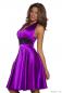 Preview: 36 S Neckholder-Kleidsexy Neckholder-Kleid Kleid Minikleid Abendkleid Partykleid mit Spitze 36 S lila