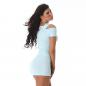 Preview: 34 / 36 sexy Kleid Minikleid Abendkleid Partykleid hellblau