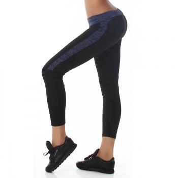 SeXy Leggings Legings Legging Leggings Sport Fitness Leggings Fitnesshose Sporthose Yogahose 36 38 schwarz blau Veryzen